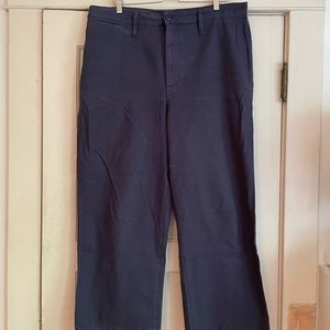 Madewell - Slim Everett Wide Leg Crop - Tall